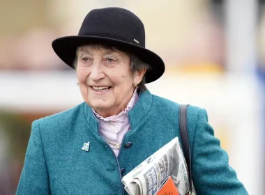 Henrietta Knight was back in the Cheltenham winner’s enclosure (Mike Egerton/PA)